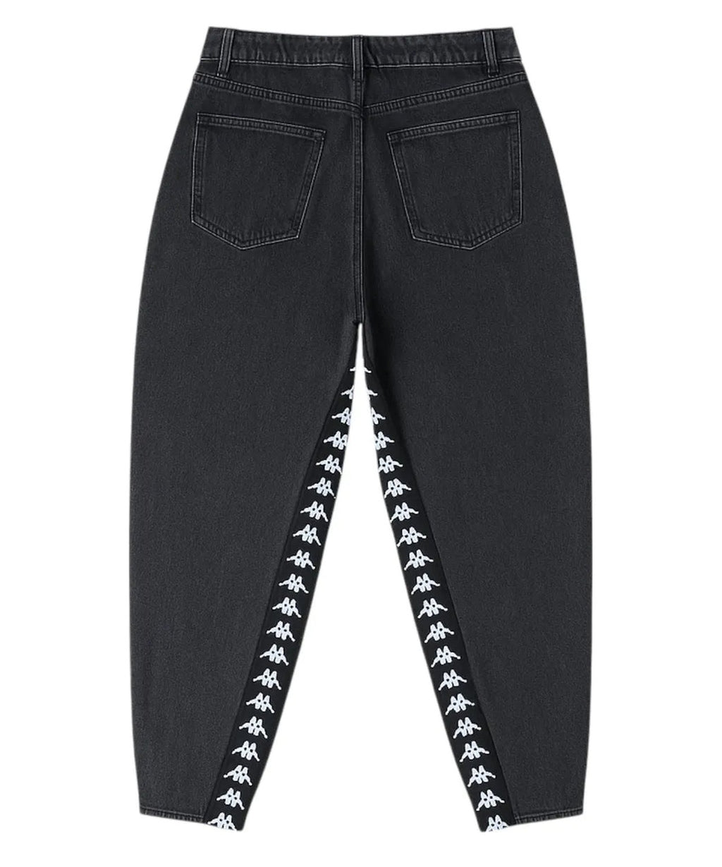 222 Banda Bibo Jeans – con Bande Logo Laterali, Stile Streetwear-Kappa-Jeans-Vittorio Citro Boutique