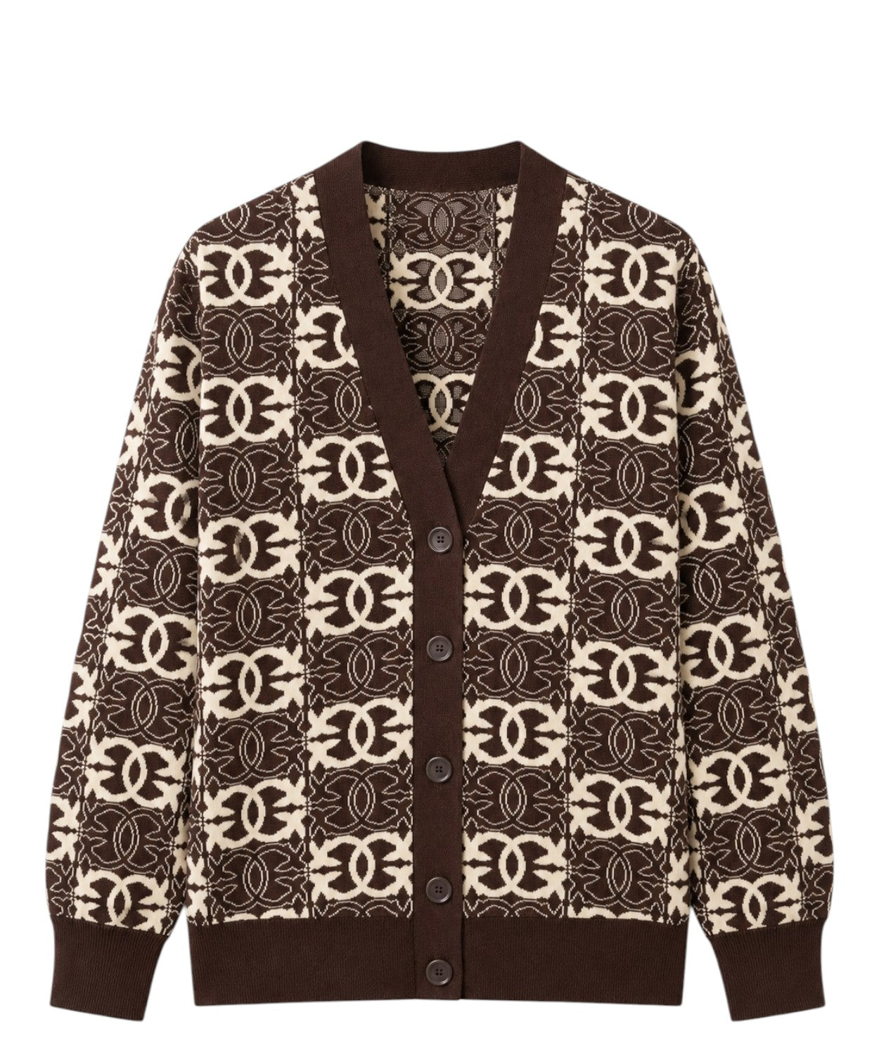 Cardigan Donna Jacquard Pinko