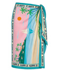Silk Pareo Tahiti MC2 Saint Barth for beach accessories
