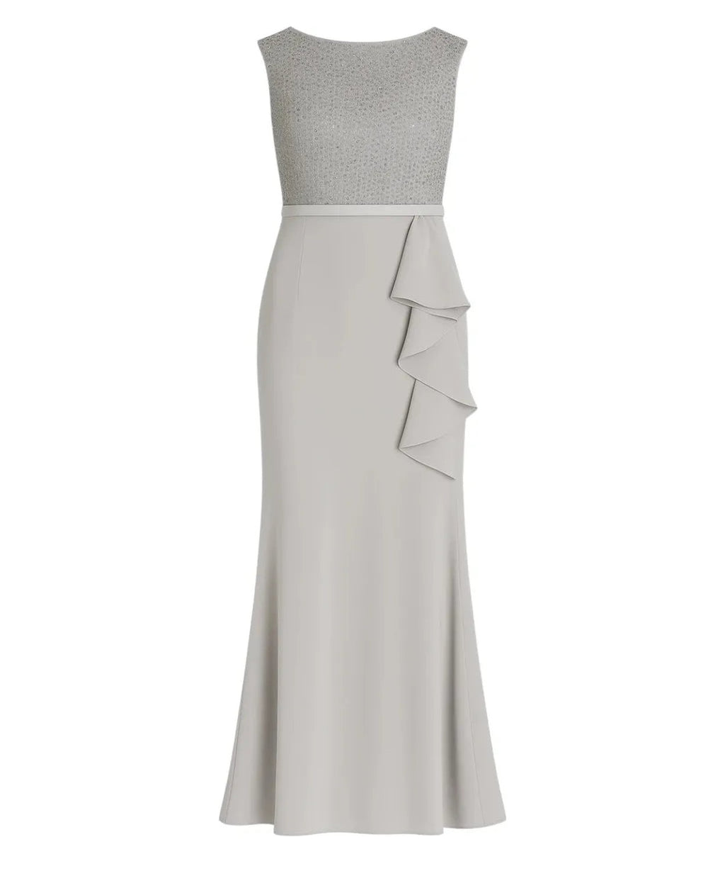 Abito lungo con corpetto strass-Abiti-LADY CHIC-Vittorio Citro Boutique