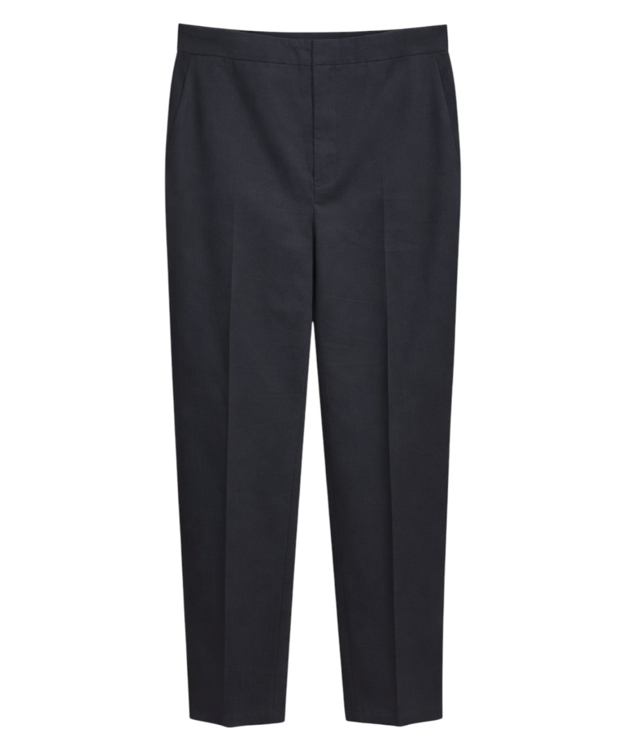 Pantaloni Eleganti Blubianco con Piega Centrale