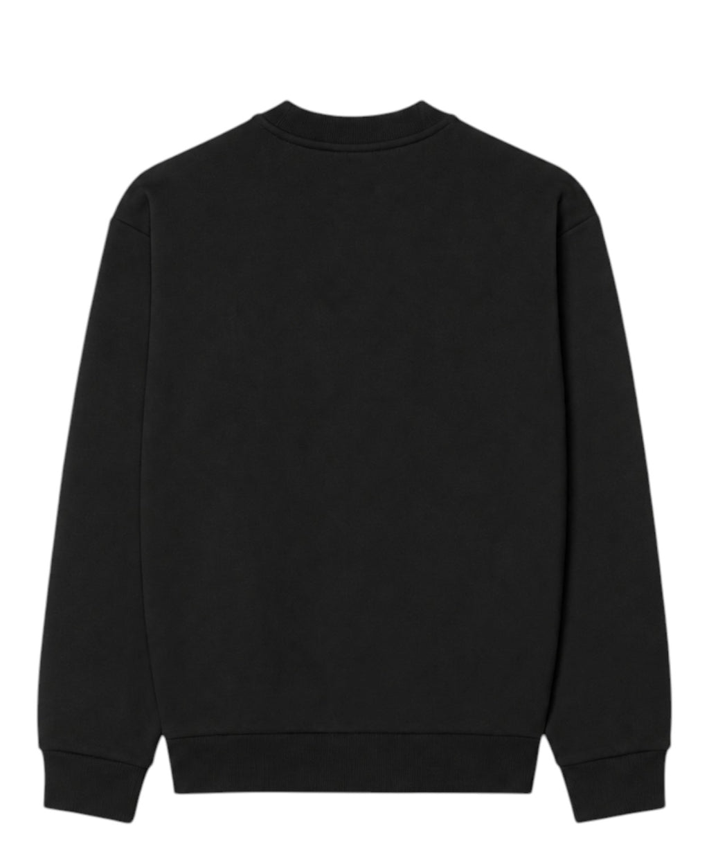 Felpa Lacoste in Cotone Felpato