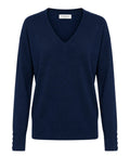 Maglia Marella FACELLA in filo di cotone con scollo a V
