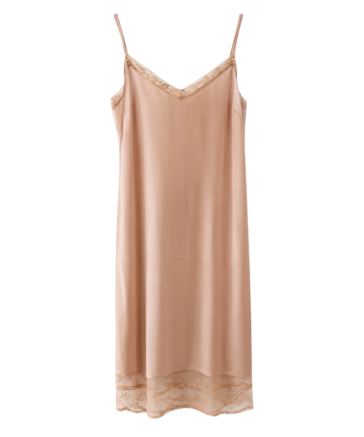 Abito satin pizzo TWINSET