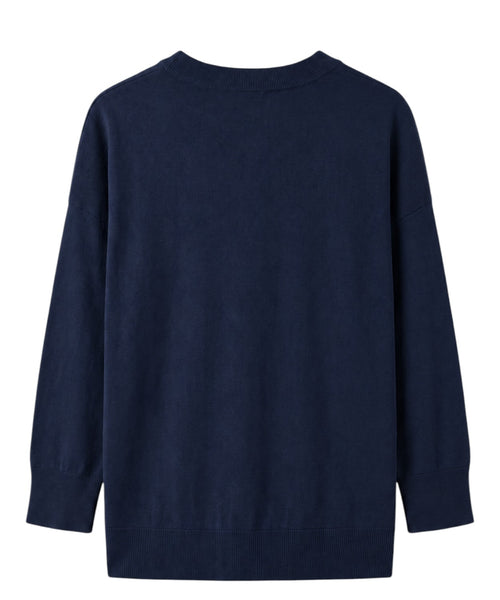 Maglione Marella Baffo in Filo di Cotone per Donna