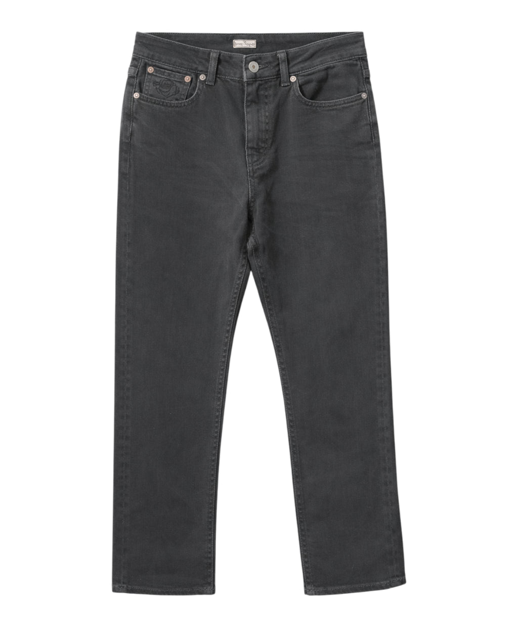 Maliparmi dark gray denim flare jeans