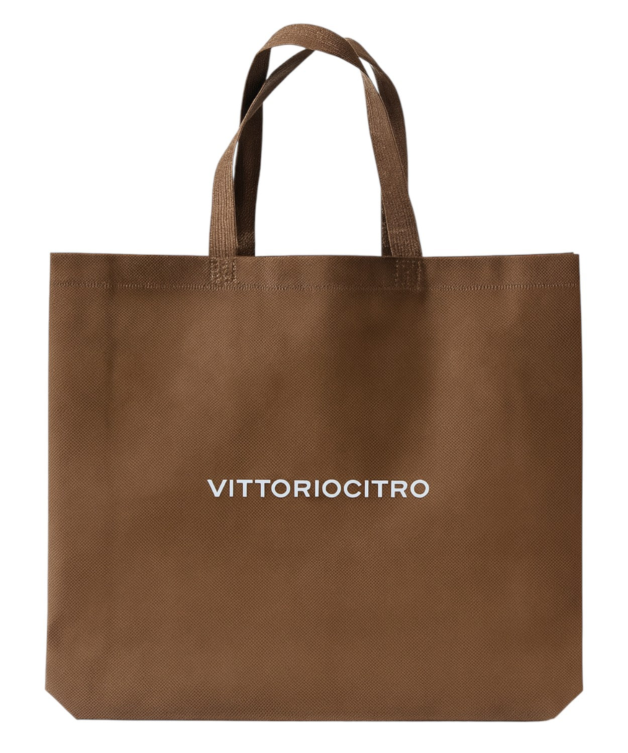 Shopper TNT Marrone Manici Corti