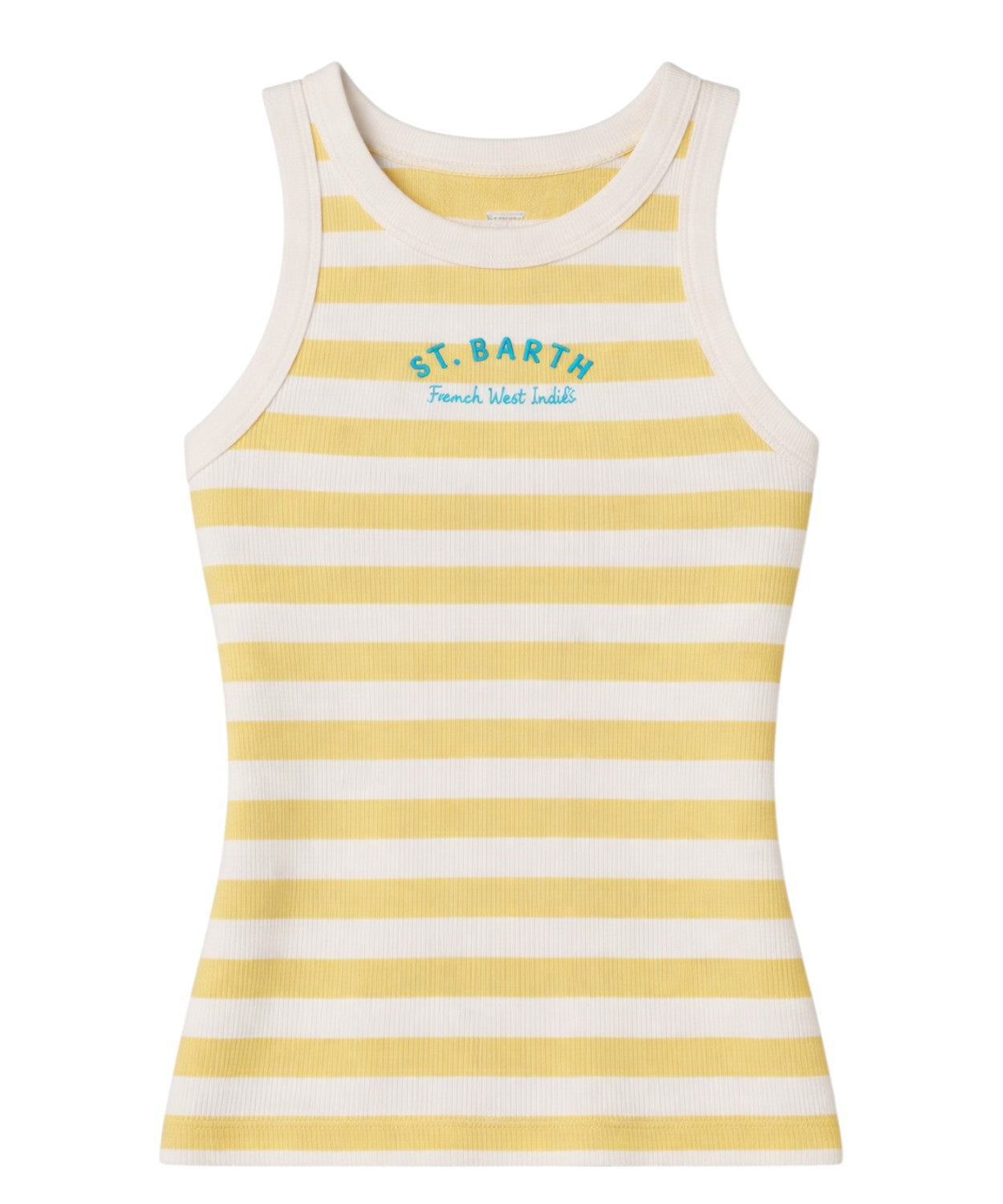 Canotta Donna MC2 Saint Barth con Stripes in Cotone