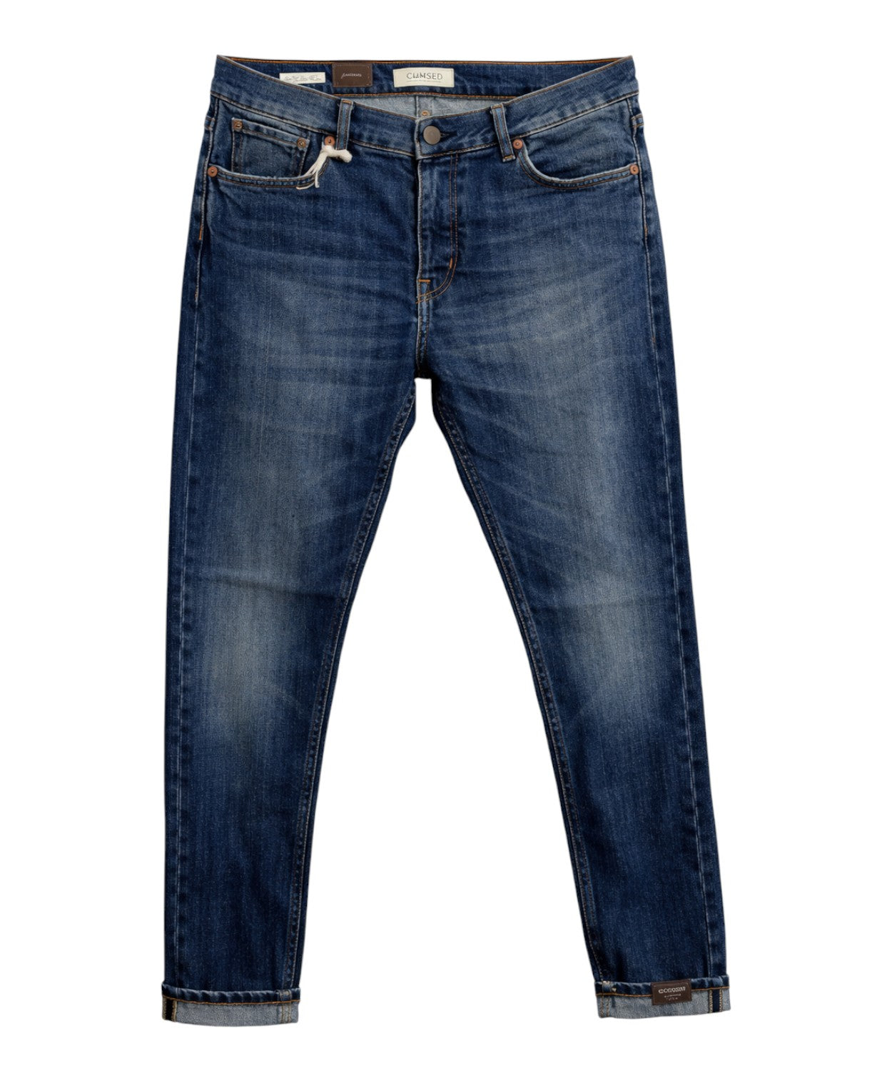 Jeans slim fit Tela Genova lavaggio scuro