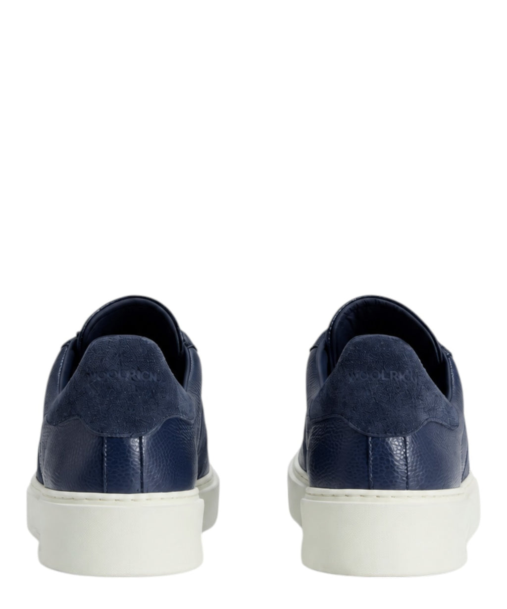 Sneakers Woolrich Classic Court in Pelle e Camoscio