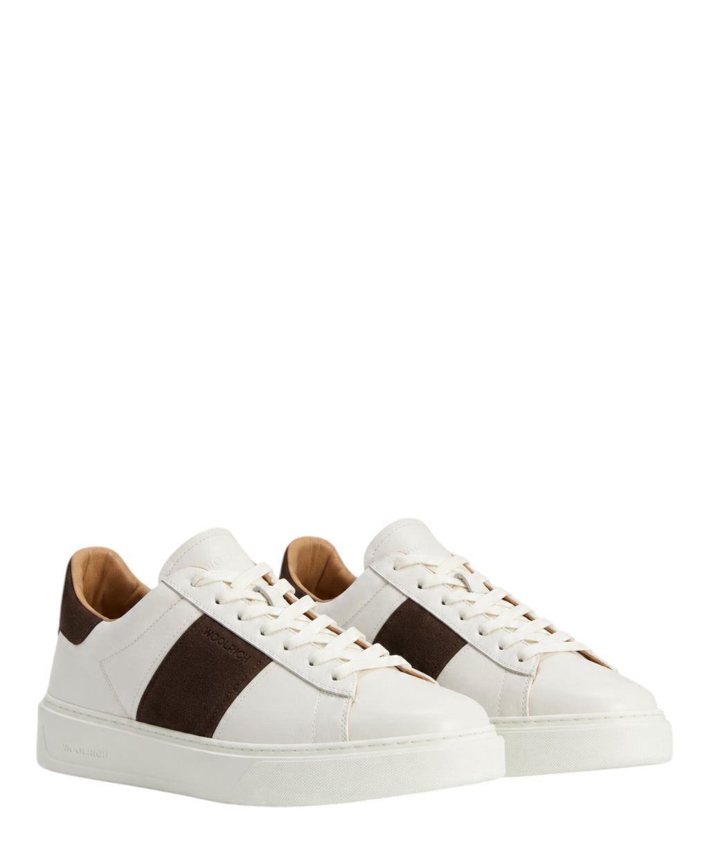 Sneakers classiche Court in pelle e camoscio