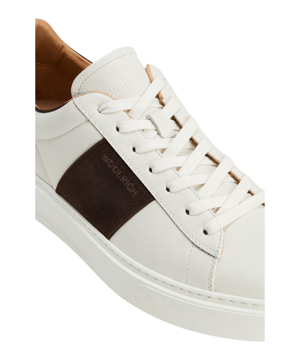 Sneakers classiche Court in pelle e camoscio