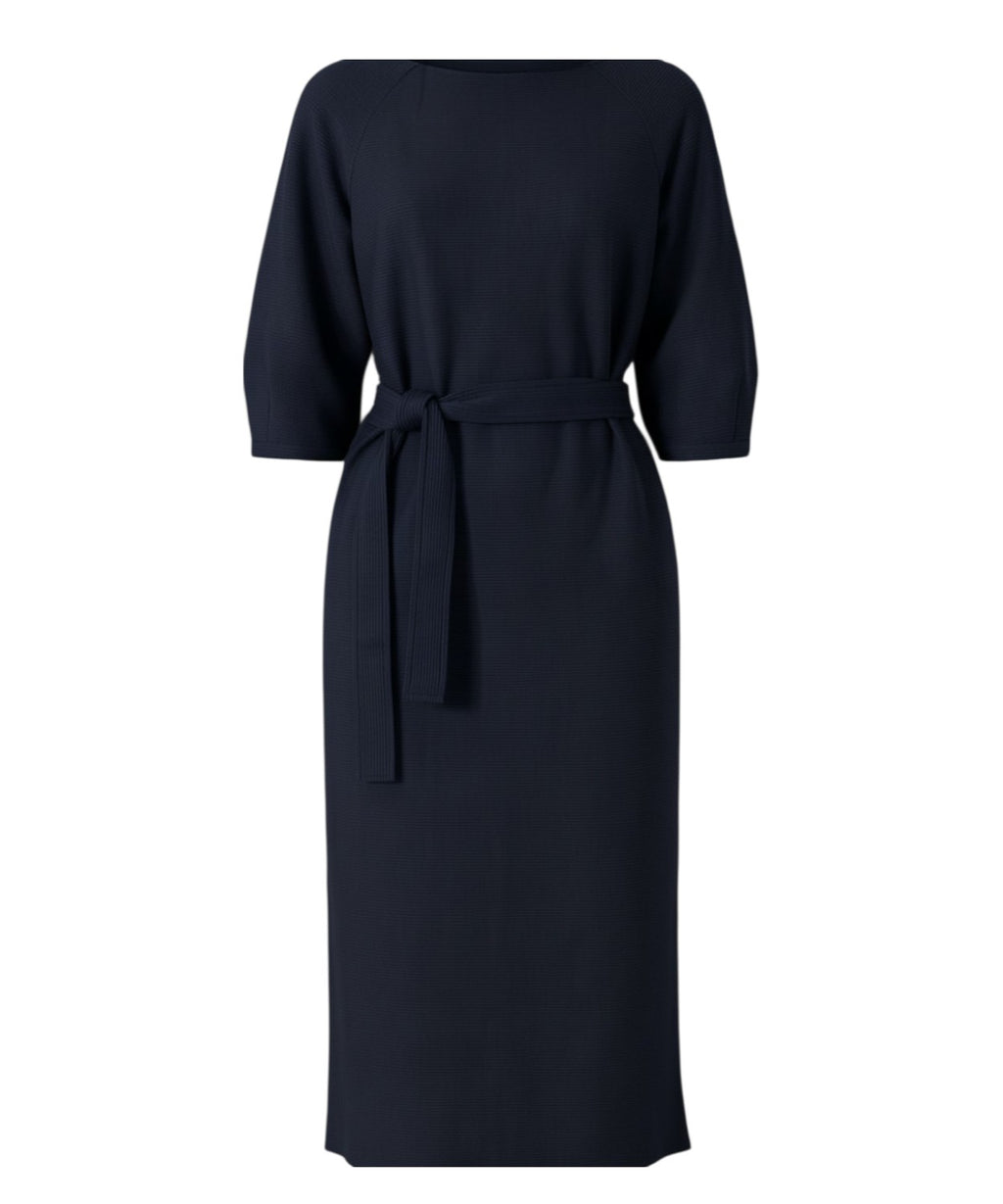 Abito lungo donna Max Mara in jersey con cintura