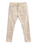 Jeans Tela Genova Ecru Slim Fit