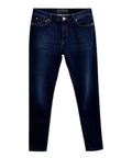 Jeans Blu Scuro Slim Fit Handpicked per Uomo