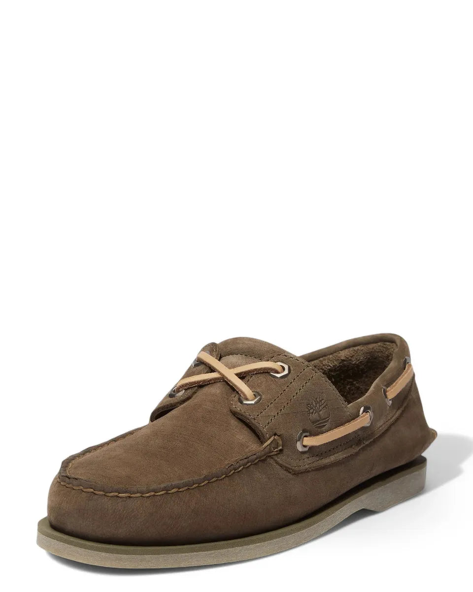 Timberland Men's Green Premium Leather Boat Shoes – Vittorio Citro