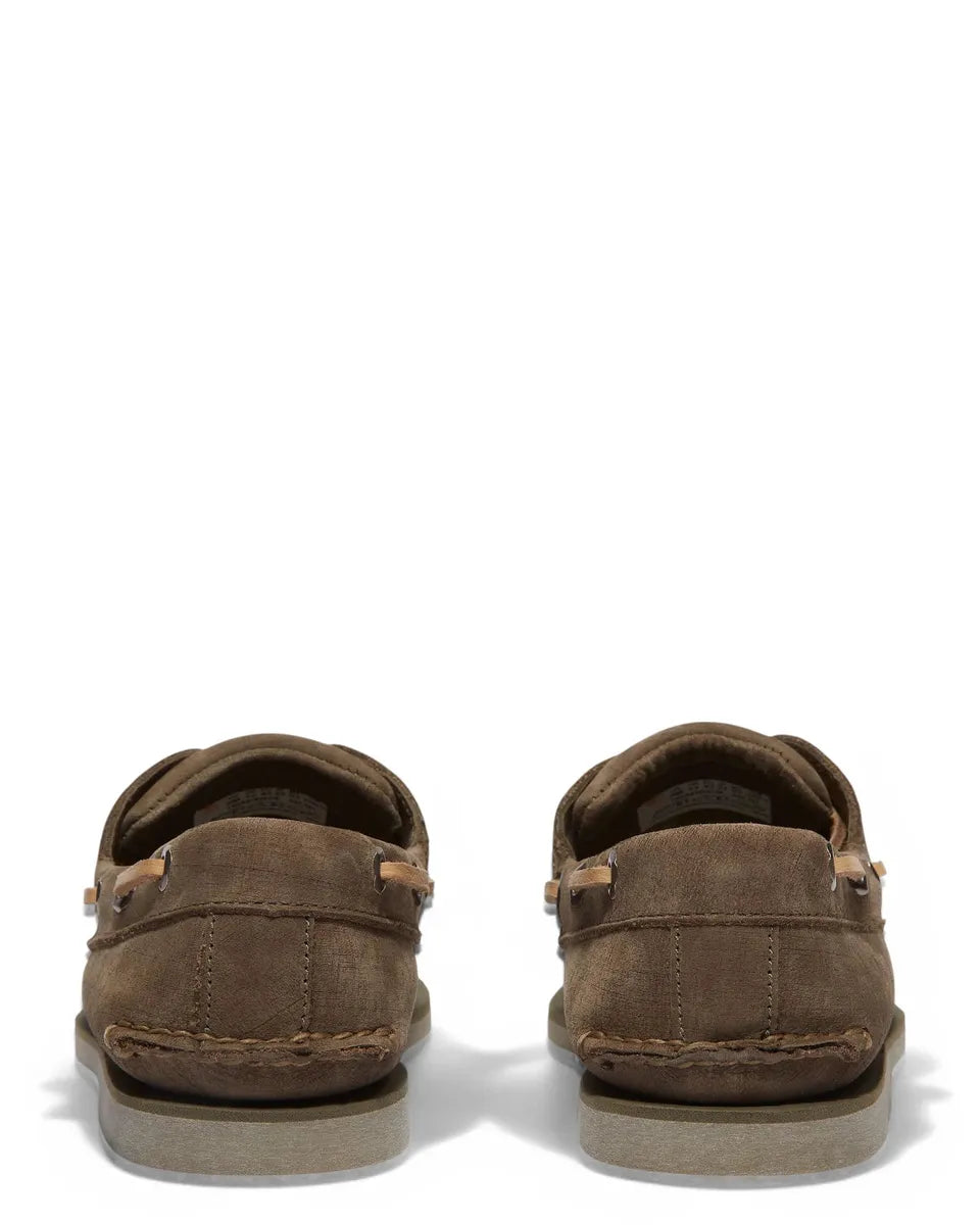 Scarpe da Barca Timberland Uomo Classic Verdi in Pelle Premium-TIMBERLAND-Mocassini-Vittorio Citro Boutique