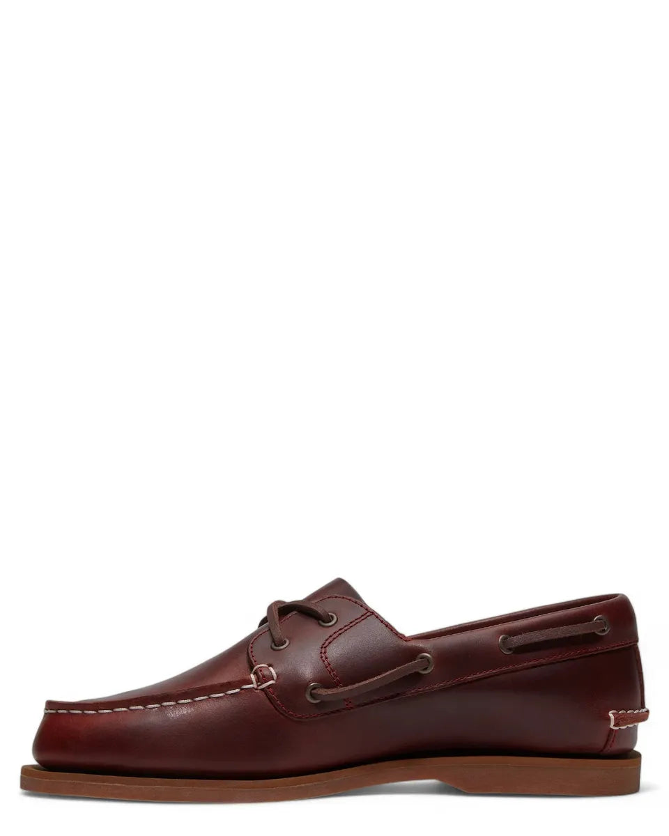 Scarpe da Barca Classic in Pelle Beige-TIMBERLAND-Mocassini-Vittorio Citro Boutique