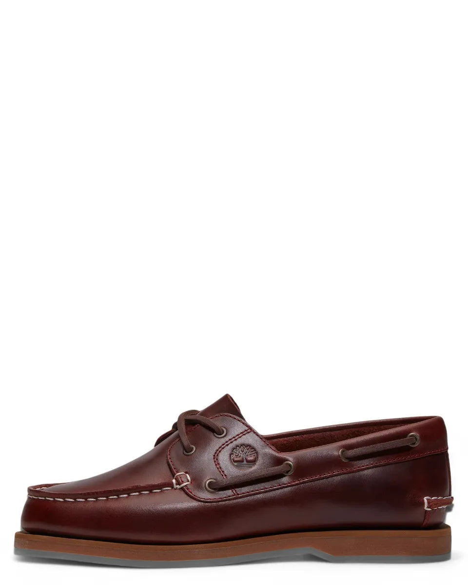 Scarpe da Barca Classic in Pelle Beige-TIMBERLAND-Mocassini-Vittorio Citro Boutique