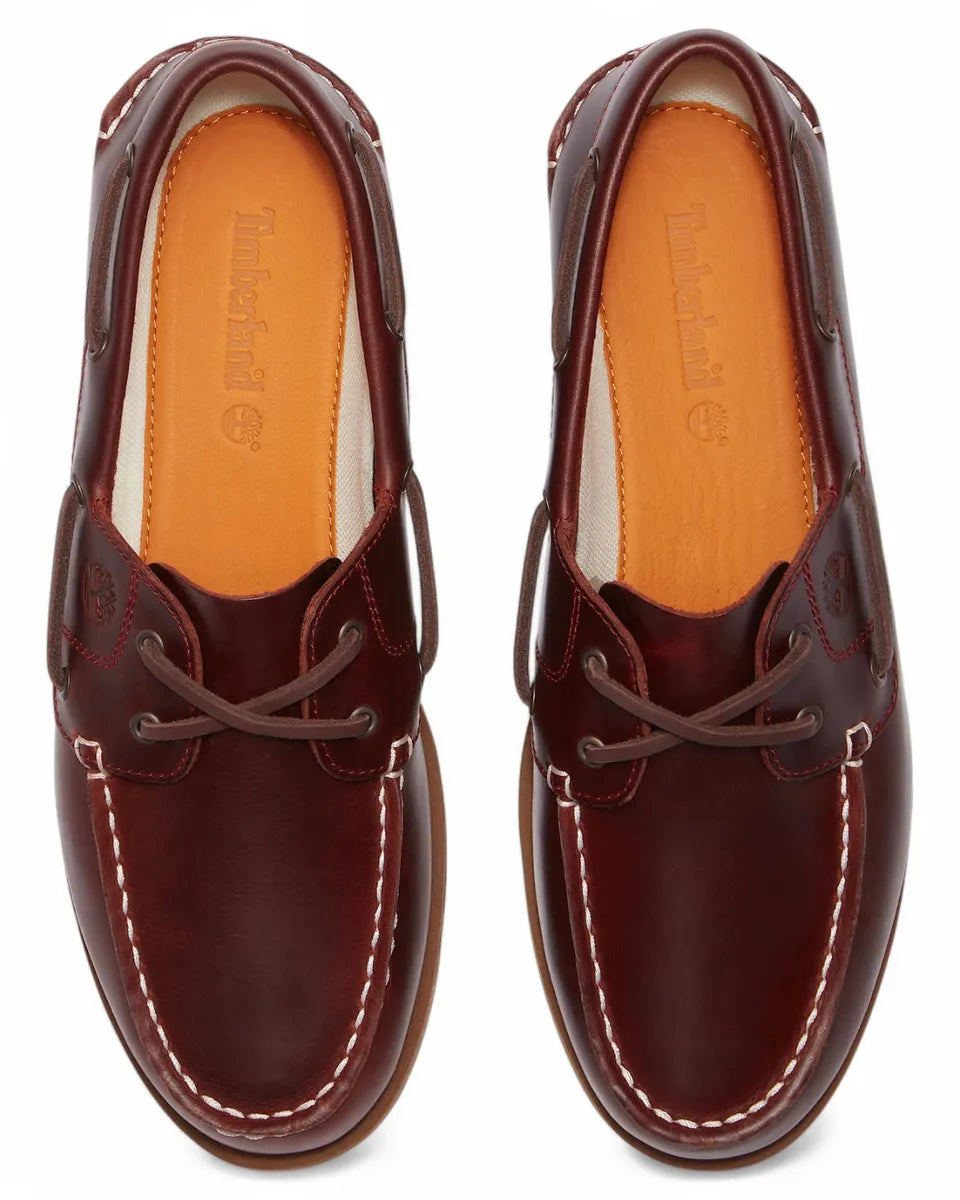 Scarpe da Barca Classic in Pelle Beige-TIMBERLAND-Mocassini-Vittorio Citro Boutique