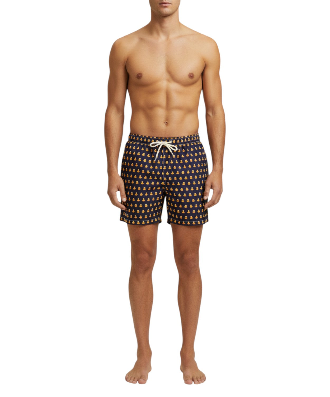 Men's MC2 Saint Barth Swimsuit with Ultralight Ducky Pattern