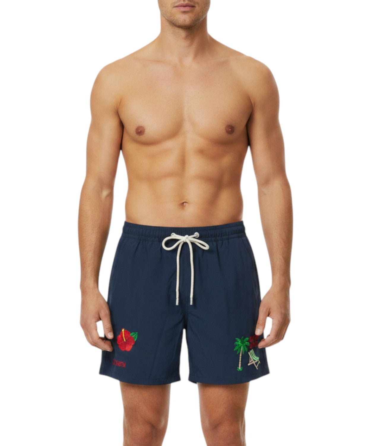 Costume Uomo Comfort MC2 Saint Barth con Ricami