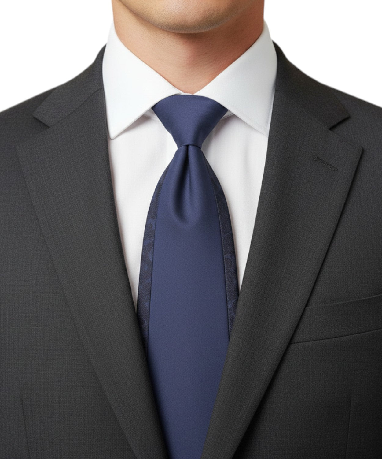 Cravatta da Cerimonia Uomo in Cotone con Jacquard