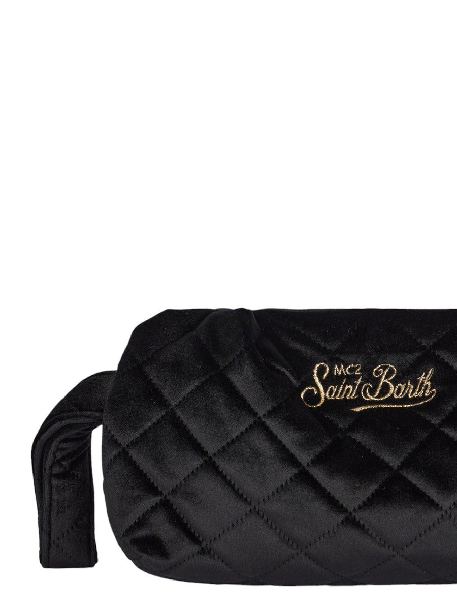 Pochette in velluto trapuntato-Mc2 Saint Barth-Pochette-Vittorio Citro Boutique