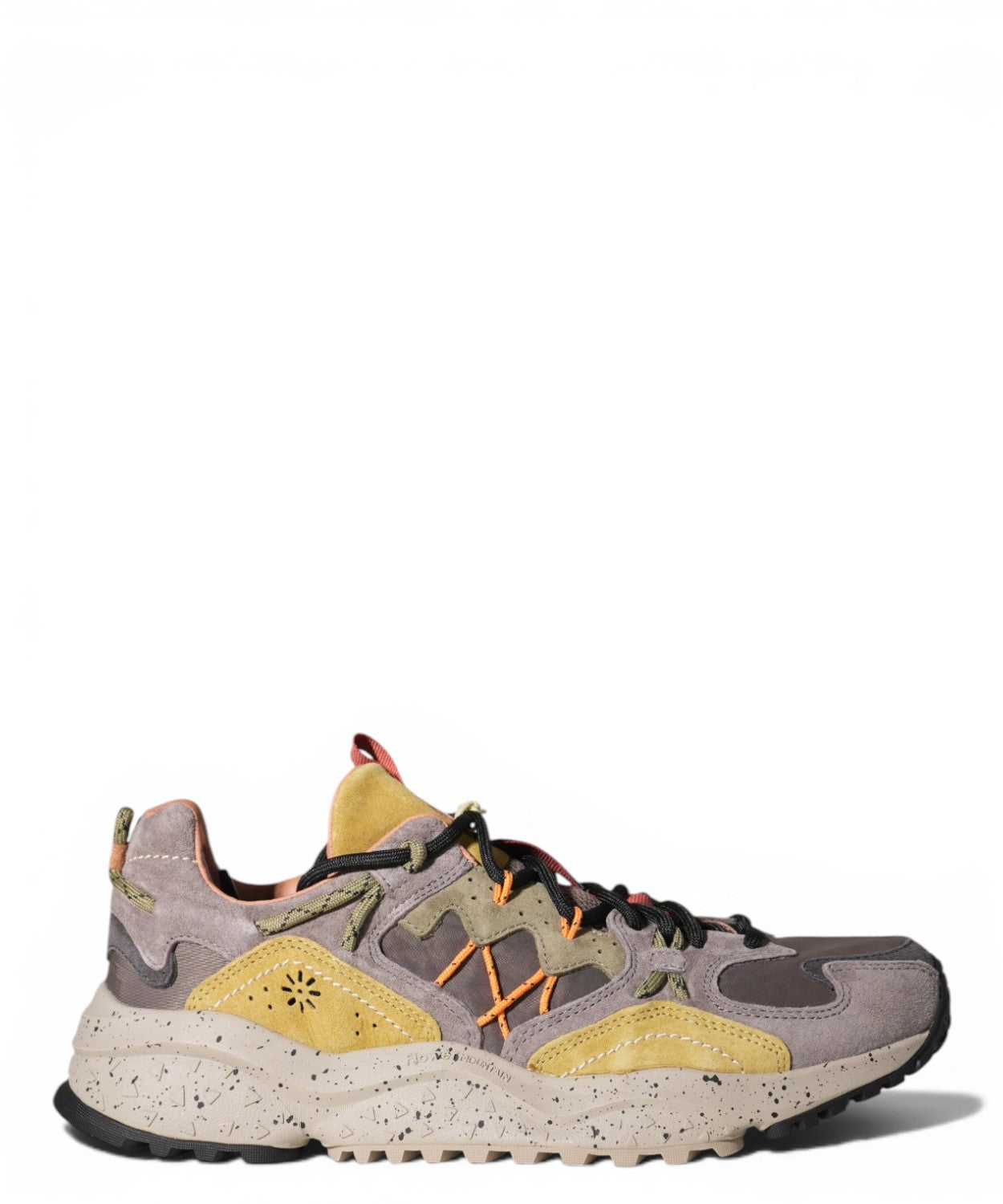 Sneakers Flower Mountain Yamabushi in Nylon e Suede