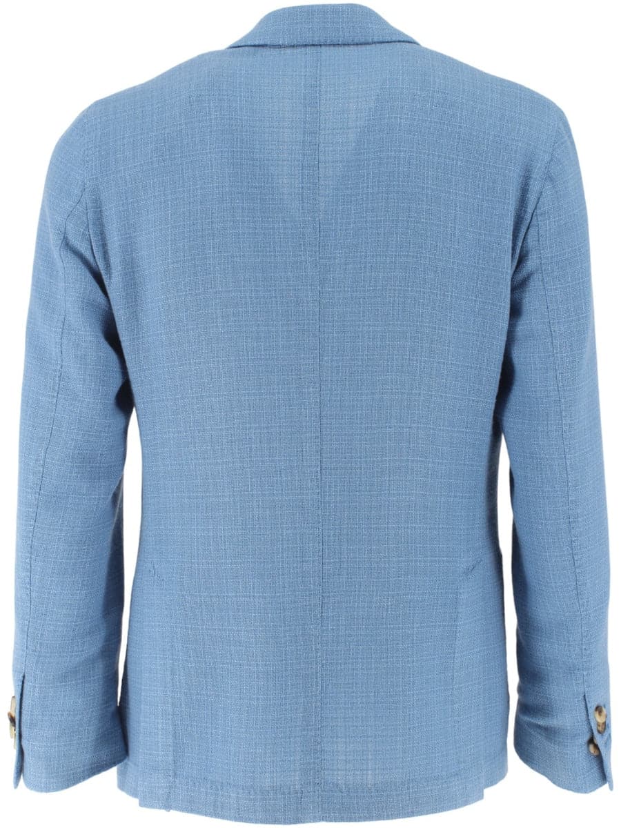 Giacca Lana e seta petto a lancia-Giacche-Lardini-Vittorio Citro Boutique