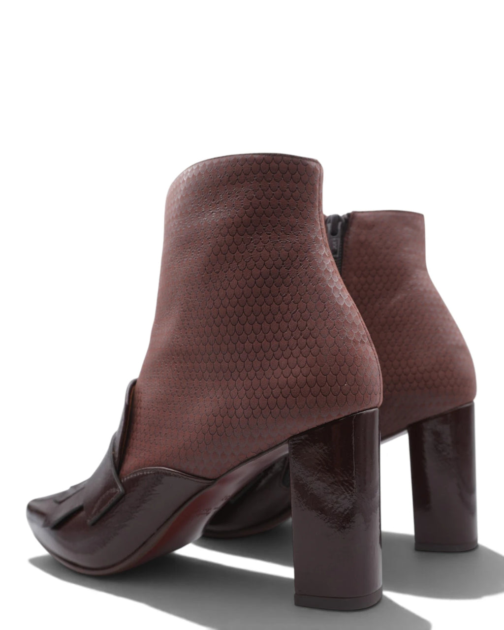 Botín Chie Mihara Audry para mujer en Choco y Castaño