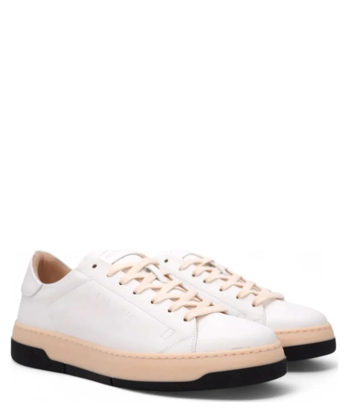 Sneakers in Pelle con Suola Bicolore-Brian Mills-Sneakers-Vittorio Citro Boutique