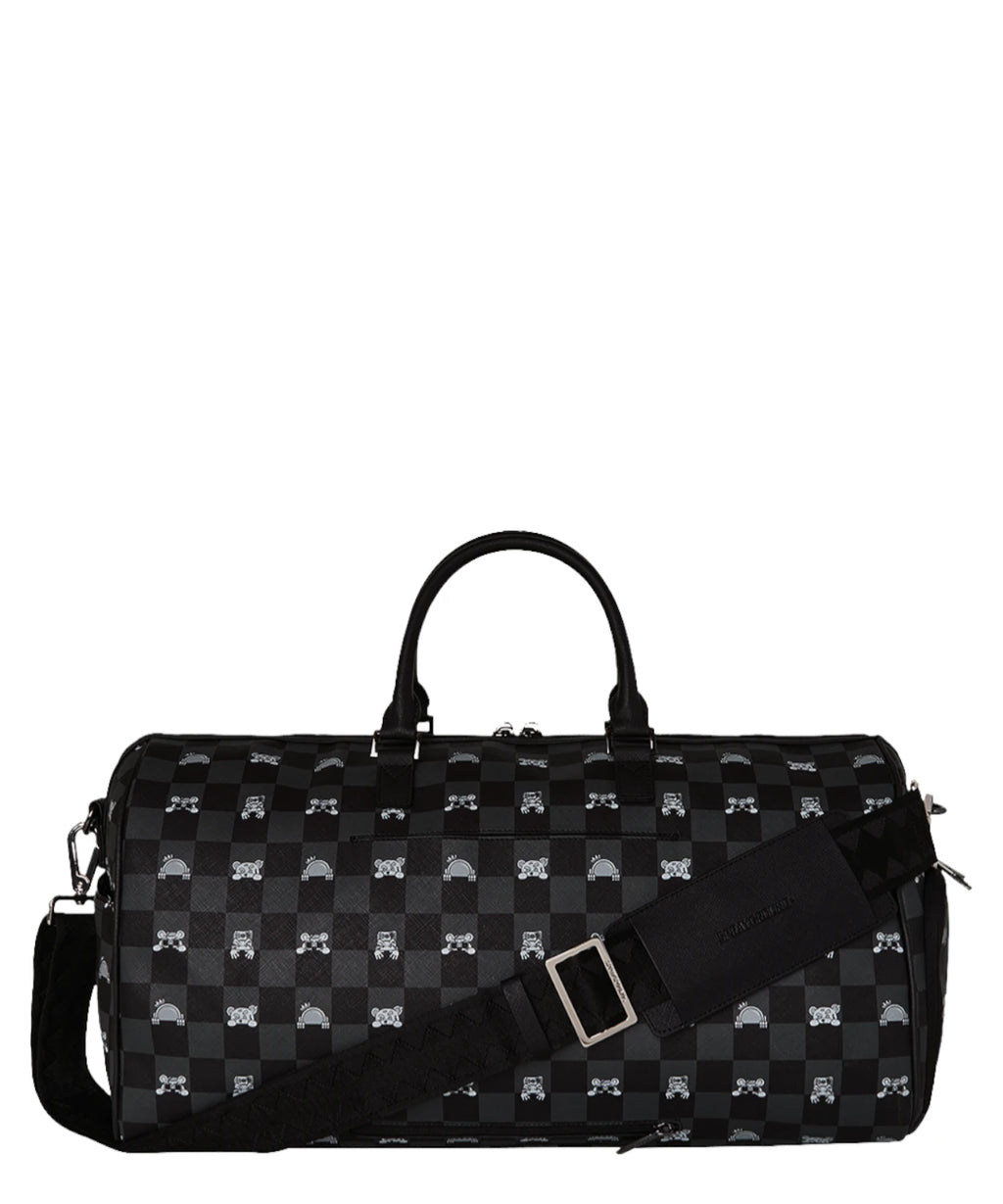 Borsone Sprayground Grijs Peeking Character Check