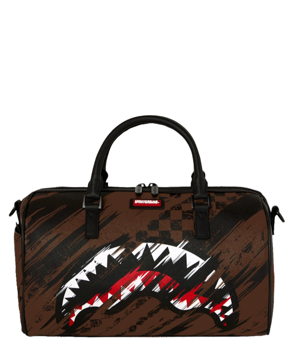 Sprayground Mini Duffle Bag met grunge design