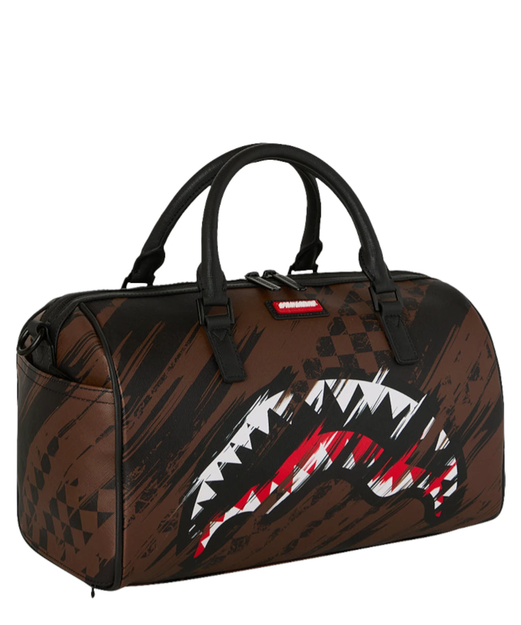 Sprayground Mini Duffle Bag met grunge design