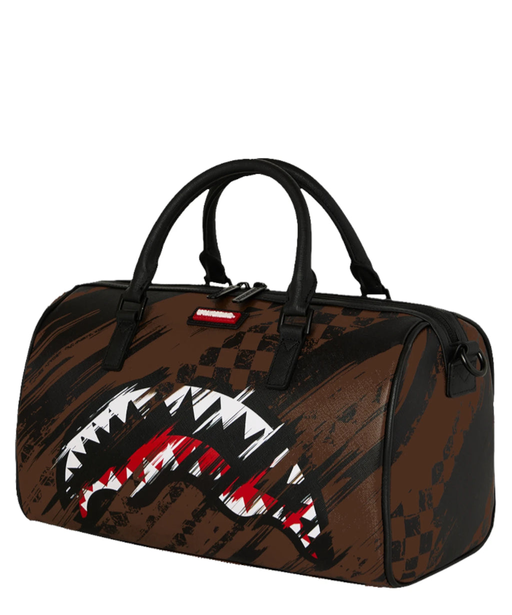 Sprayground Mini Duffle Bag met grunge design