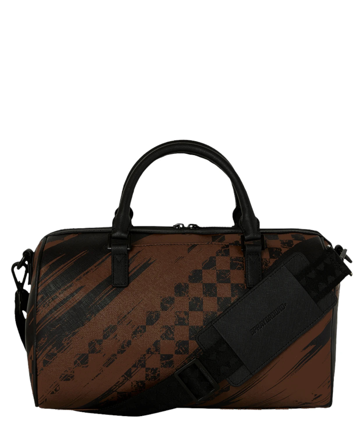 Sprayground Mini Duffle Bag con design grunge