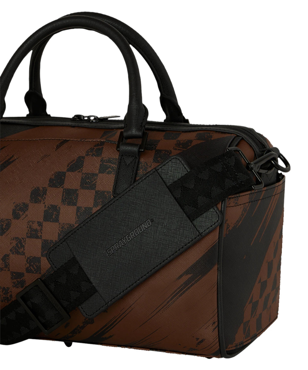 Sprayground Mini Duffle Bag met grunge design