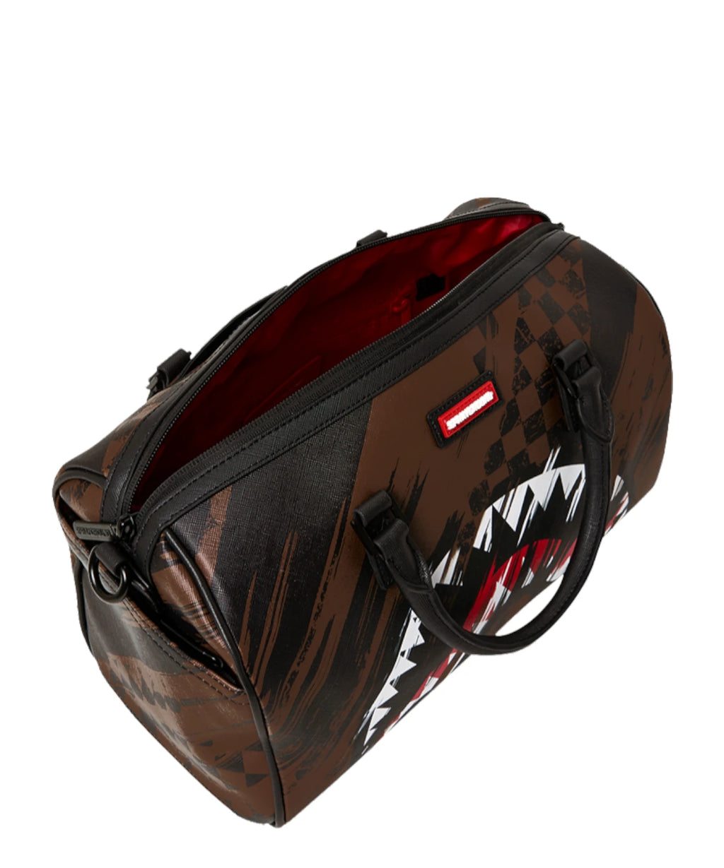 Sprayground Mini Duffle Bag met grunge design