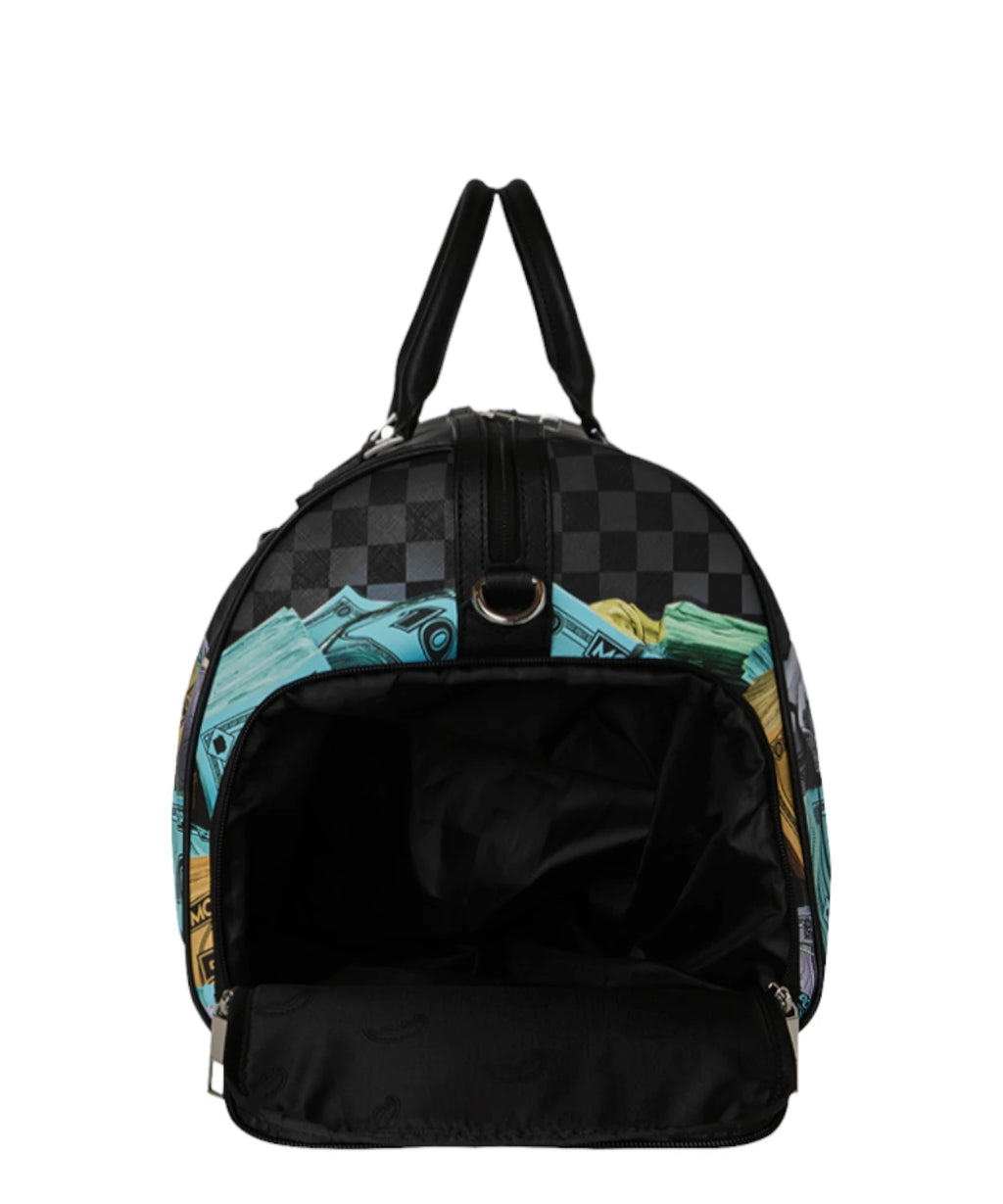 Borsone Sprayground Monopoly Money Stacks Große Reisetasche