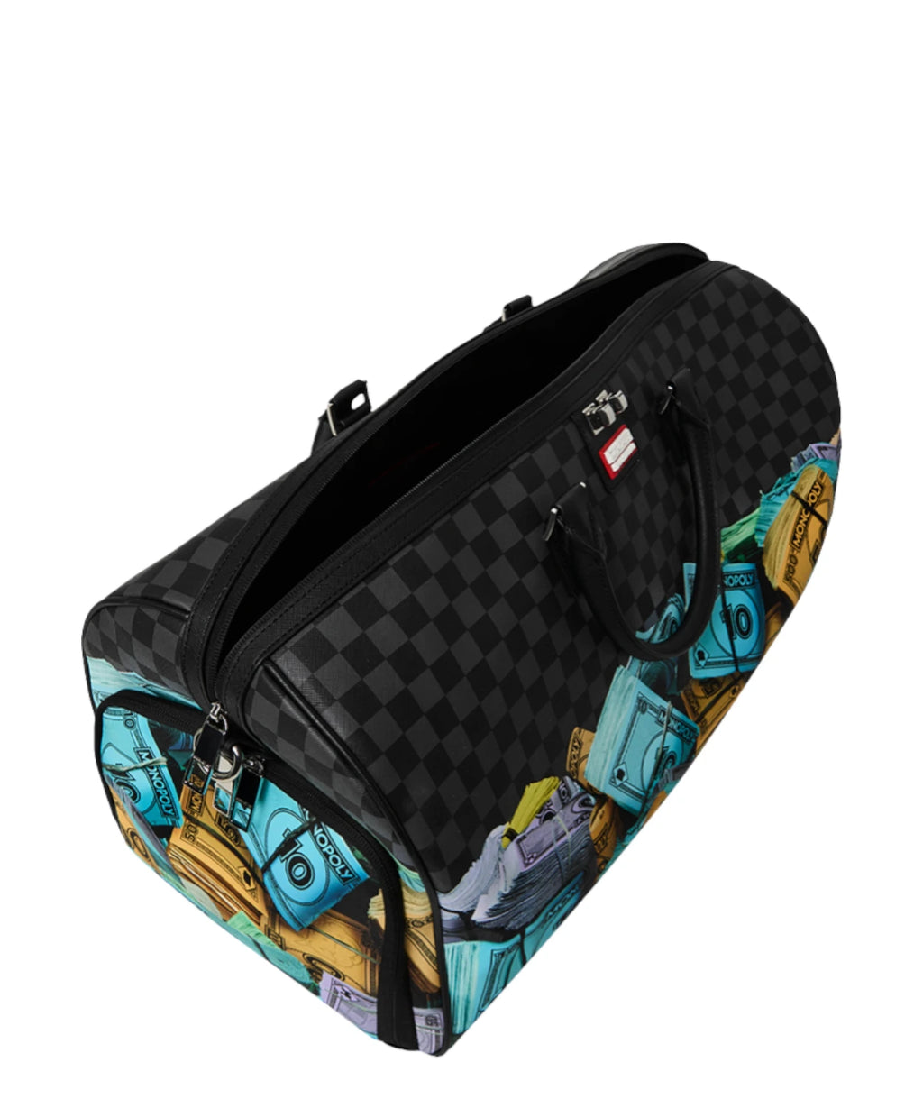 Borsone Sprayground Monopoly Money Stacks Große Reisetasche