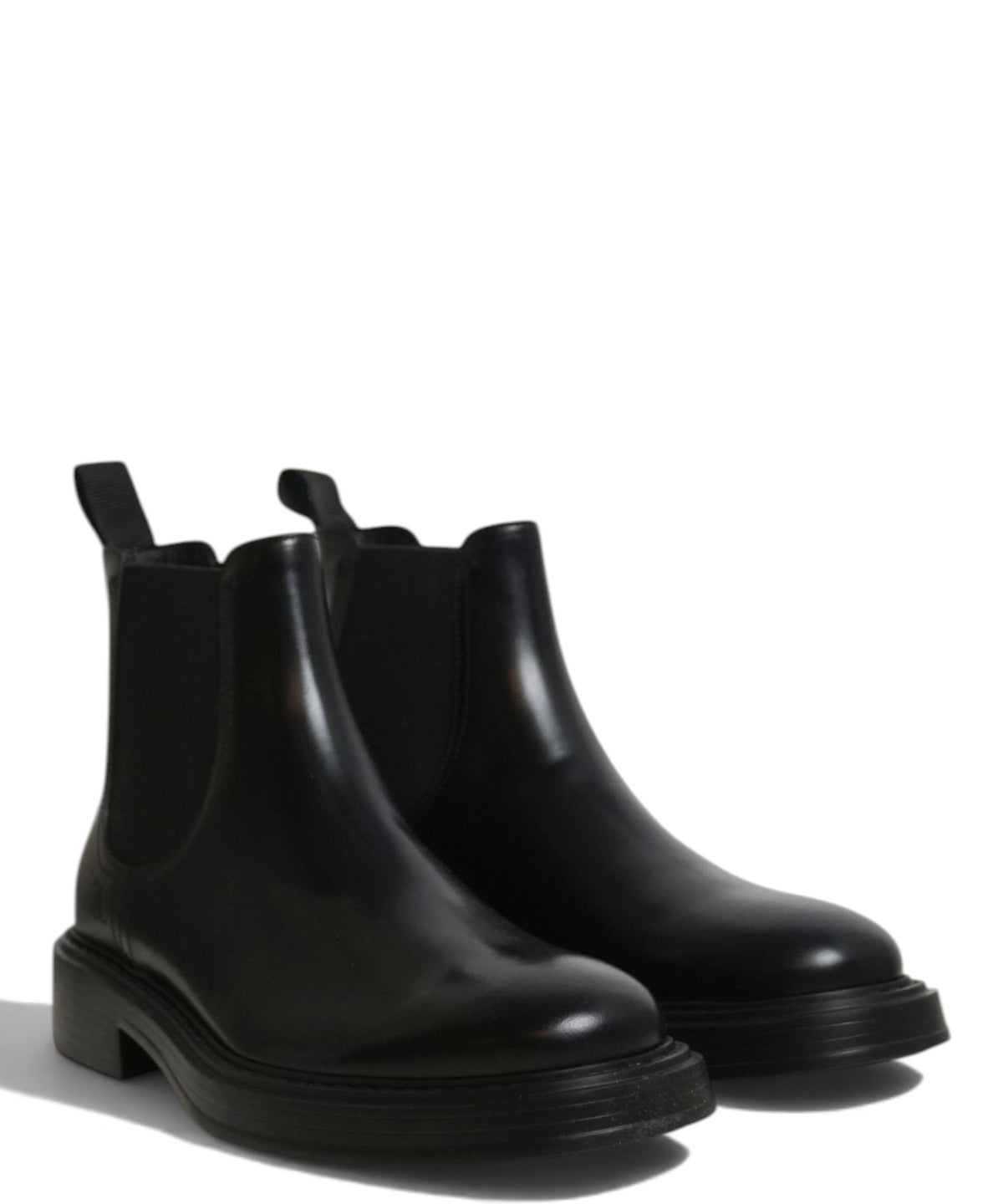 Stivaletto Fabi Wembley in Pelle Nera per Uomo