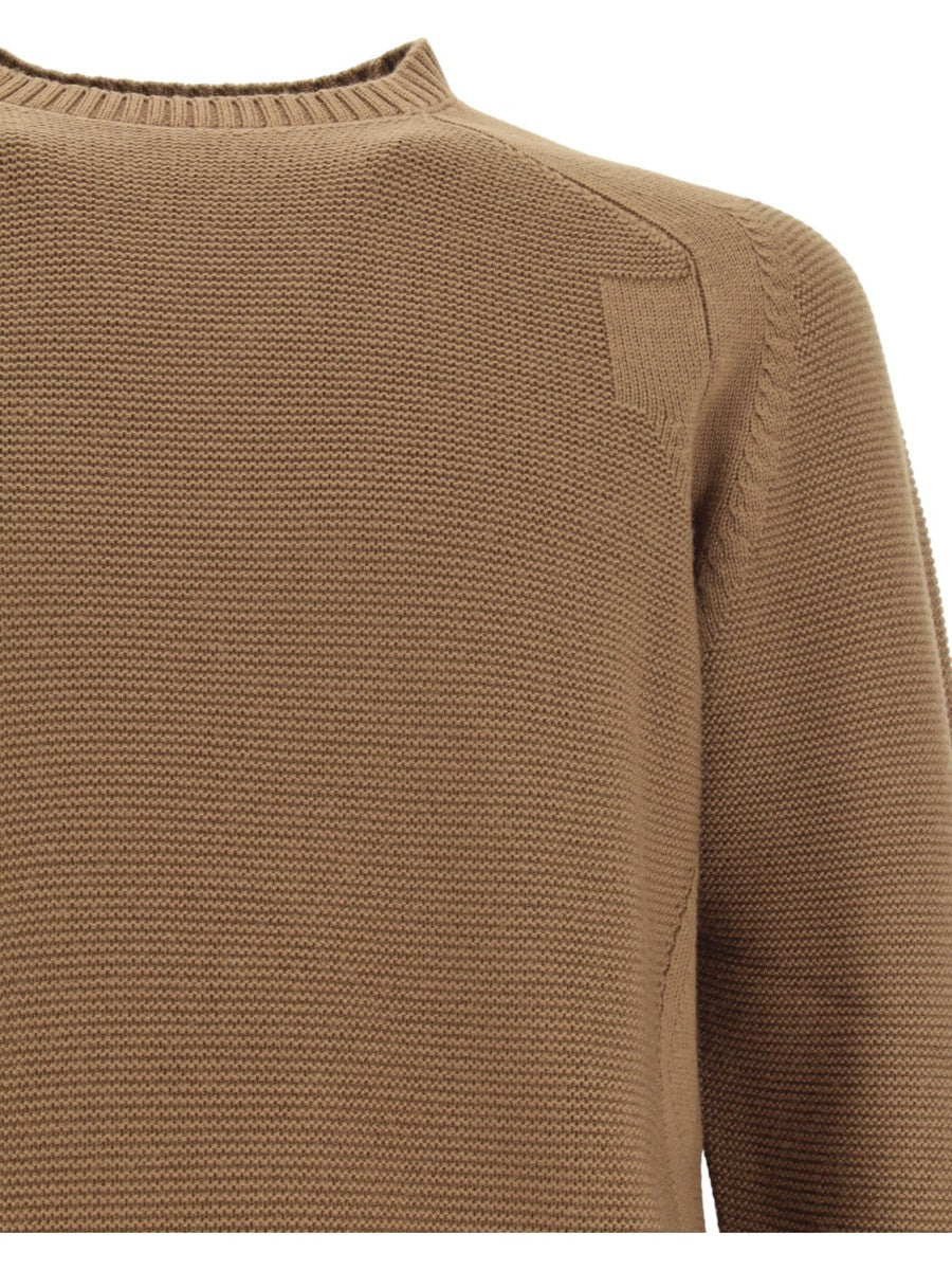 Maglione Girocollo Slim Fit in Pura Lana-Maglieria-JEORDIE'S-Vittorio Citro Boutique