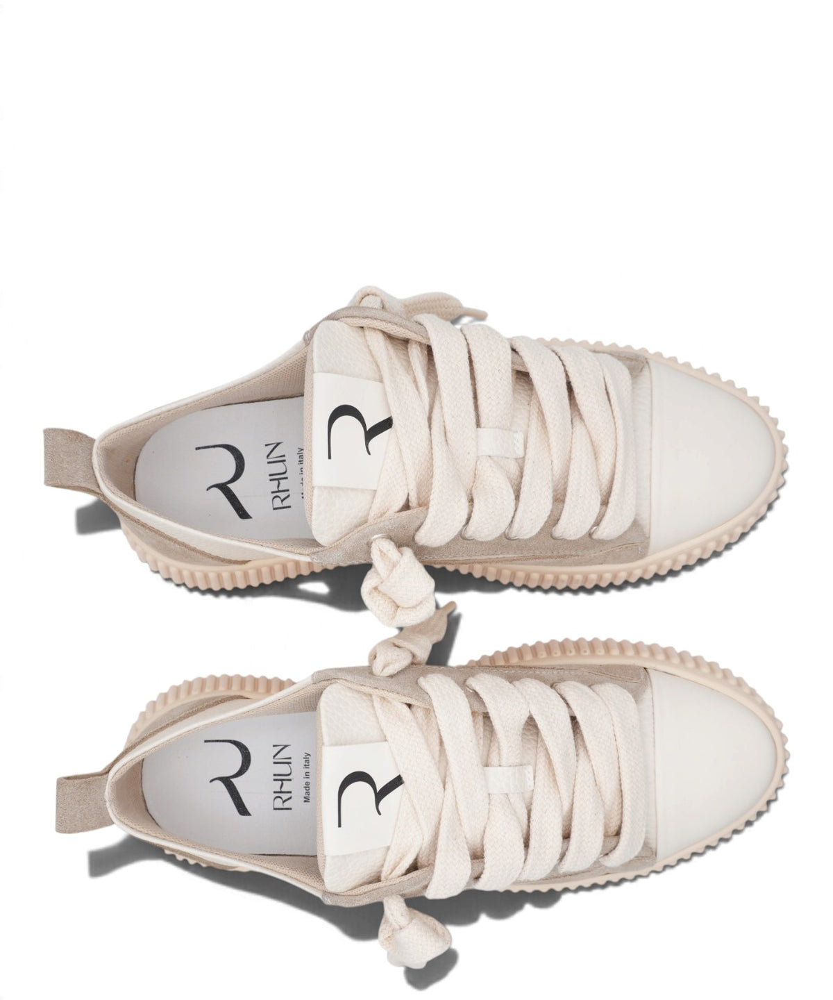 Zapatillas Rhun 2027 de mezcla de piel granulada