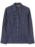 Camicia in denim-Dondup-Camicie-Vittorio Citro Boutique