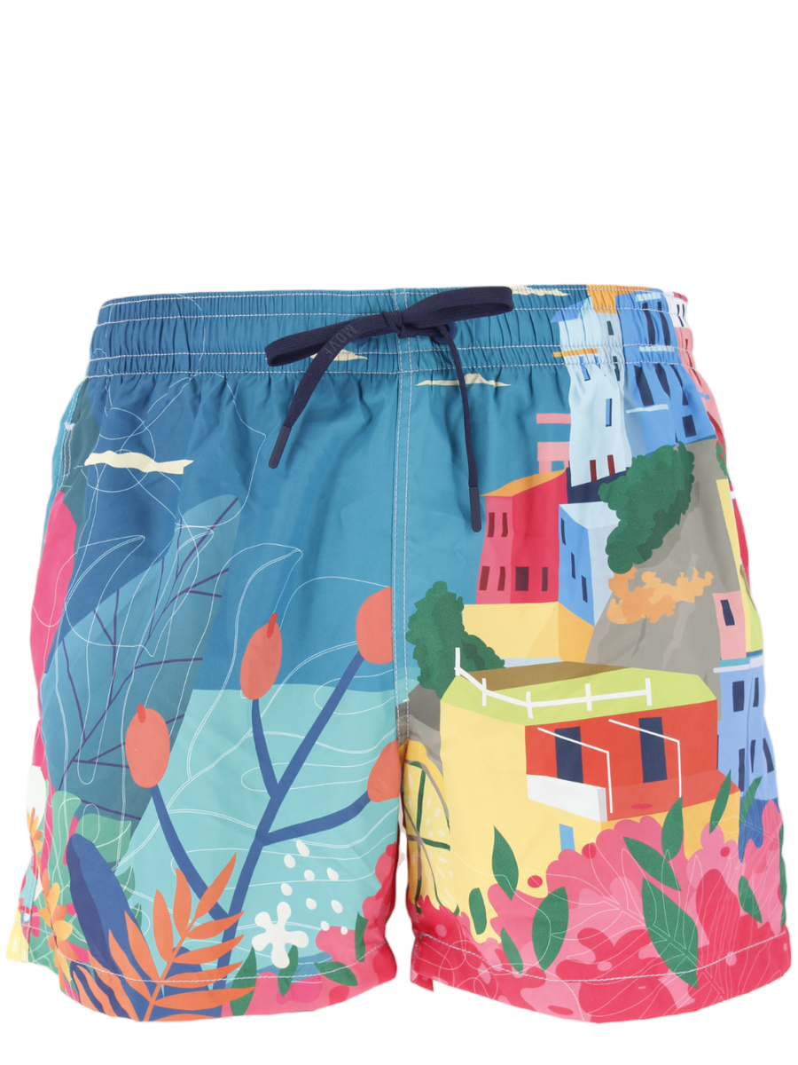 Boxer stampa Procida-Costumi da bagno-Move-Vittorio Citro Boutique