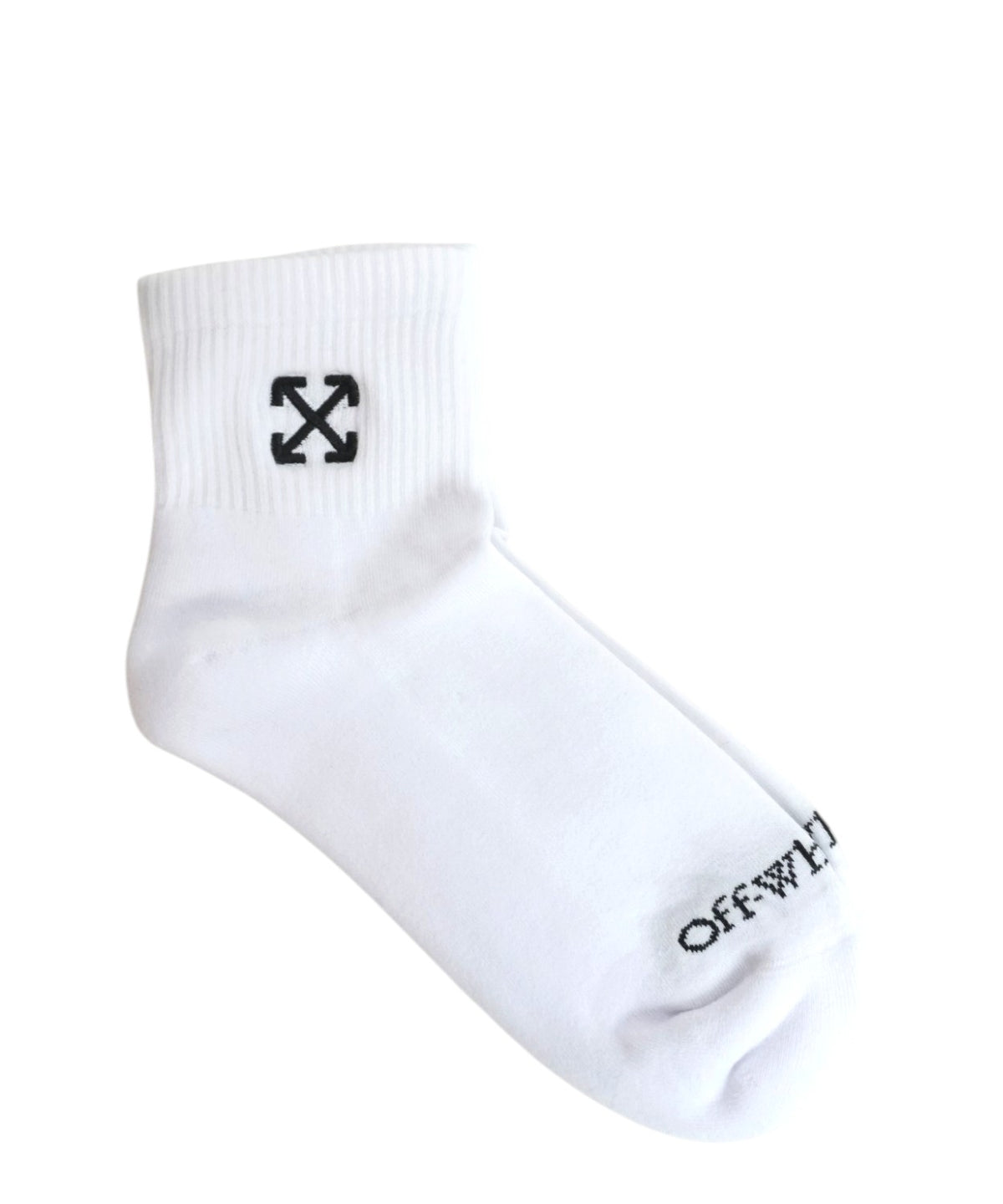 Kotníkové ponožky Off White z bavlny s vyšitým logem