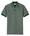 Polo Uomo Jacquard Lacoste con Monogramma