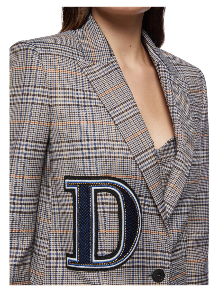 Blazer a quadri-Dondup-Giacche-Vittorio Citro Boutique