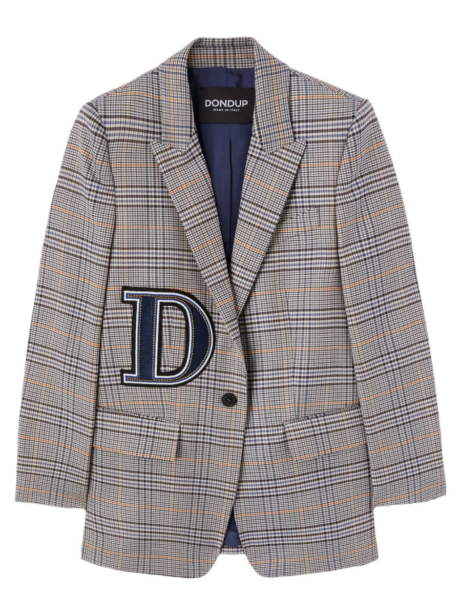 Blazer a quadri-Dondup-Giacche-Vittorio Citro Boutique